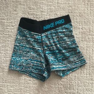 Nike spandex shorts
